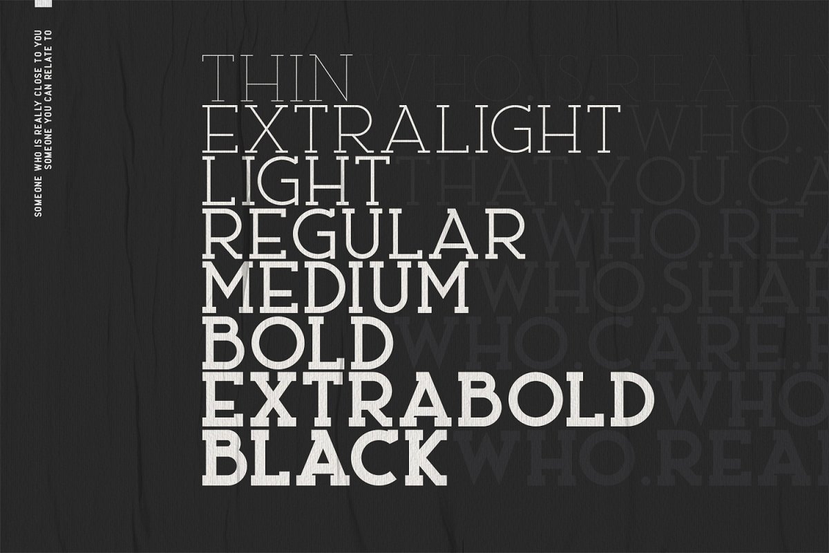 Пример шрифта Ace Serif Extra Light